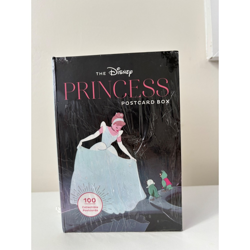 Disney Princess Postcard Box 100 Collectible Cards Chronicle Books New Sealed